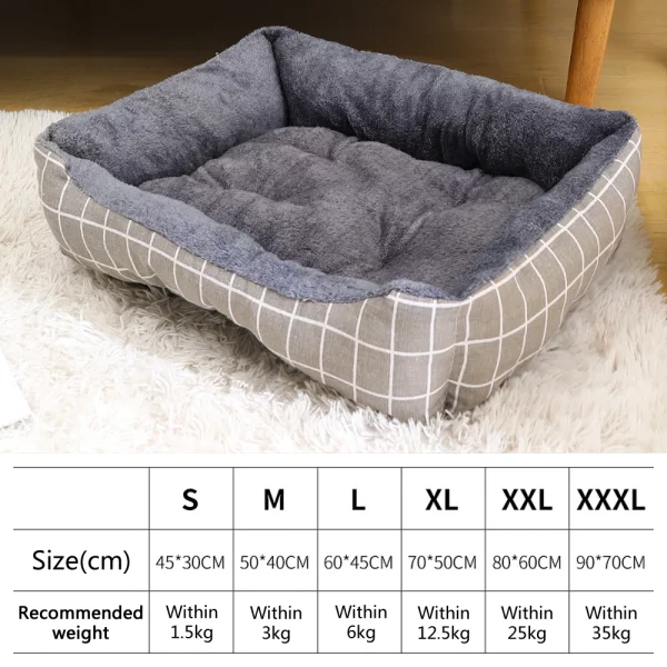 Dog bed waterproof bottom