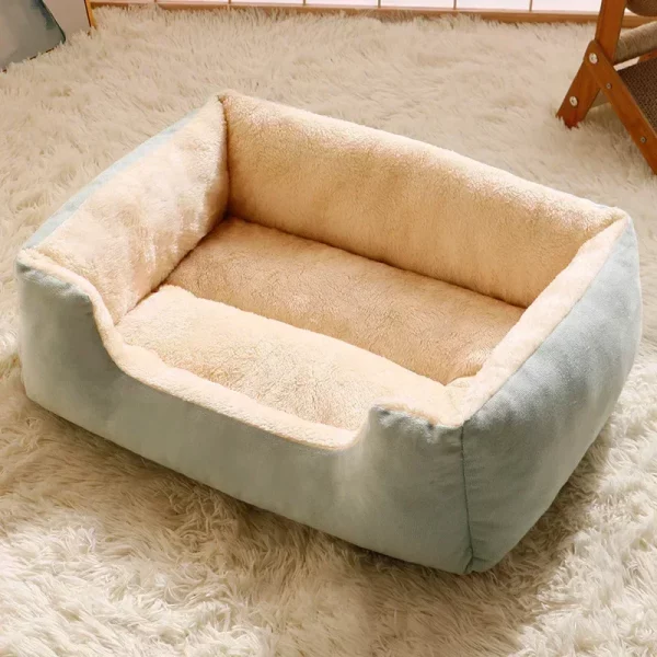 Dog bed candy-colored square