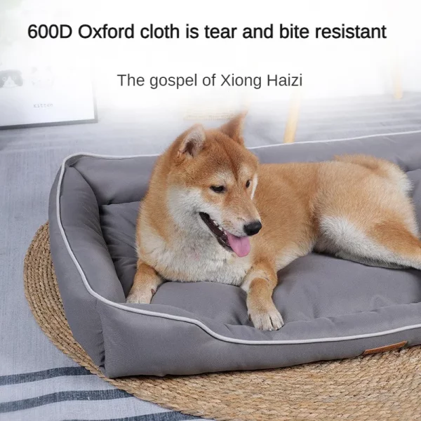 Dog bed harness