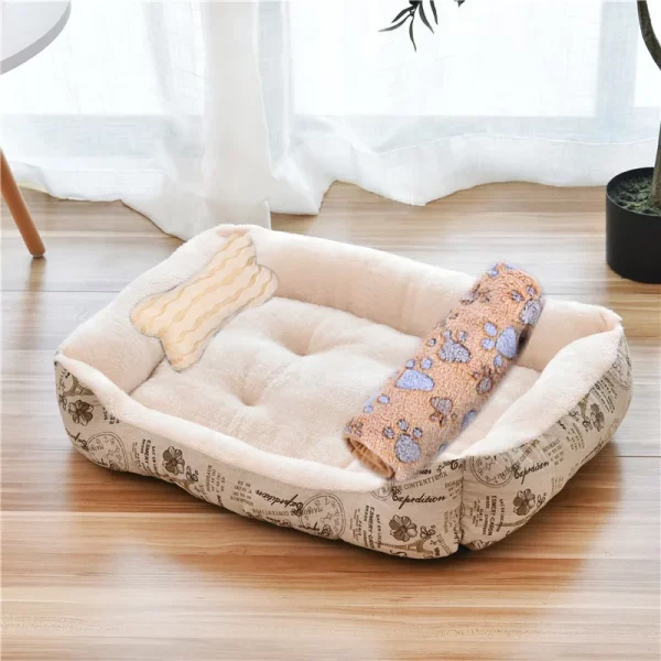 Dog bed sweet colored