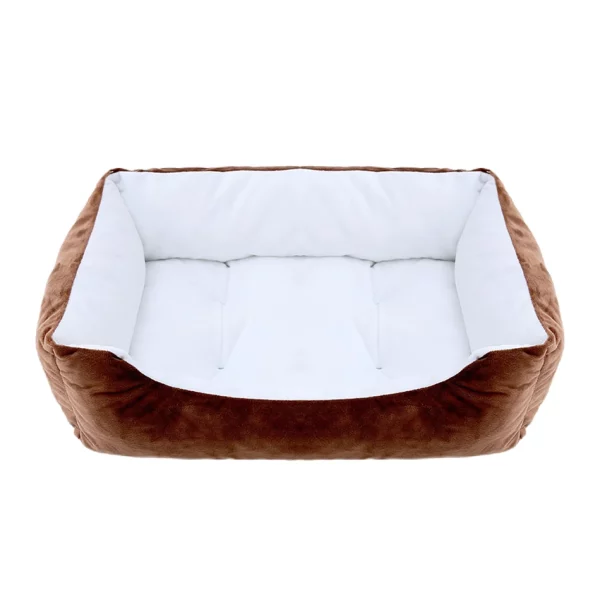 Dog bed square plush