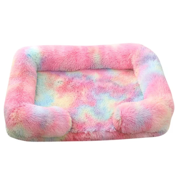 Dog bed plush sofa