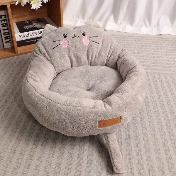 Dog bed coral fleece