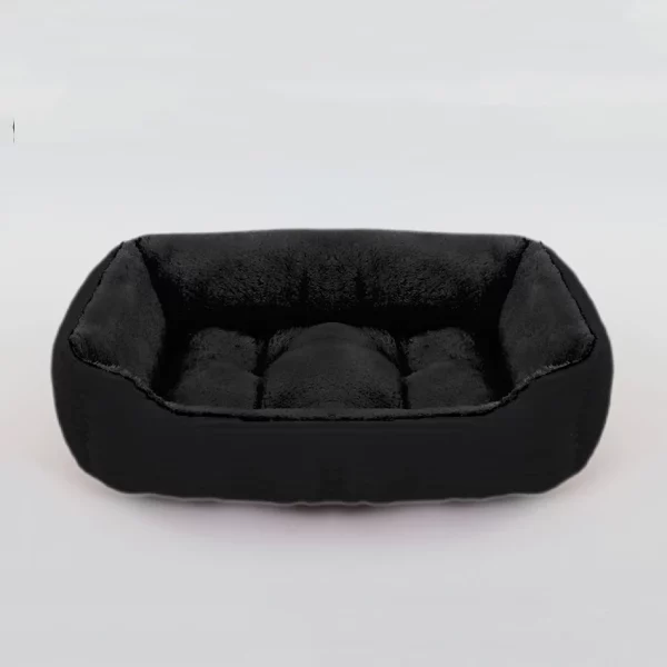 Dog bed square plush