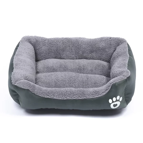 Dog bed plush square