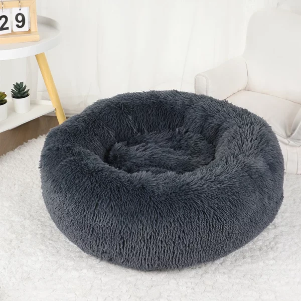 Dog bed round donut