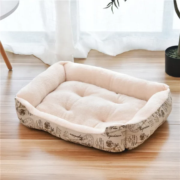 Dog bed candy-colored