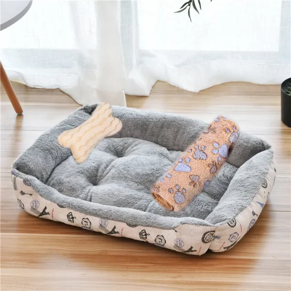 Dog bed candy-colored