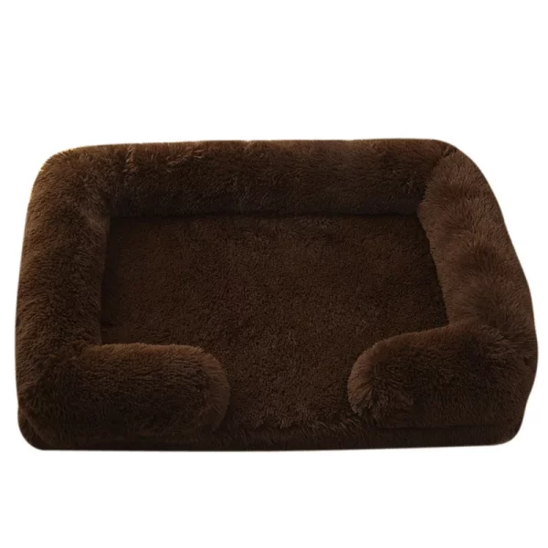 Dog bed plush sofa