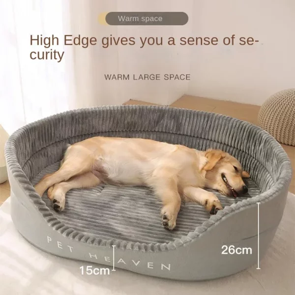 Dog bed double-faced