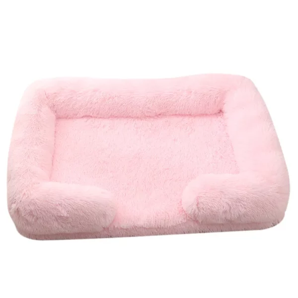 Dog bed plush sofa