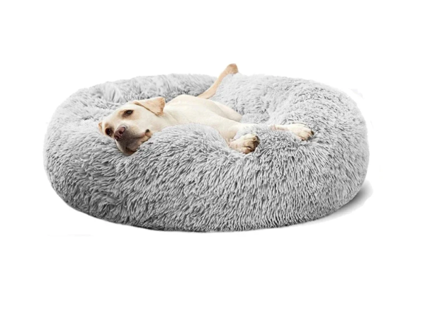 Dog bed donut shape