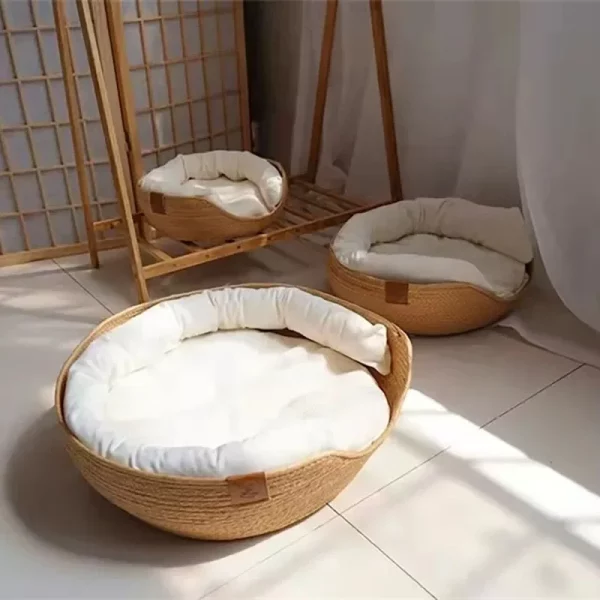 Dog bed bamboo