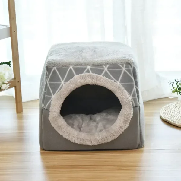 Camita para perros con funda extraíble lavable.