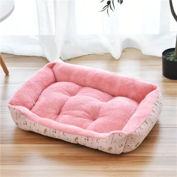 Dog bed candy-colored