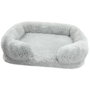 Dog bed plush sofa