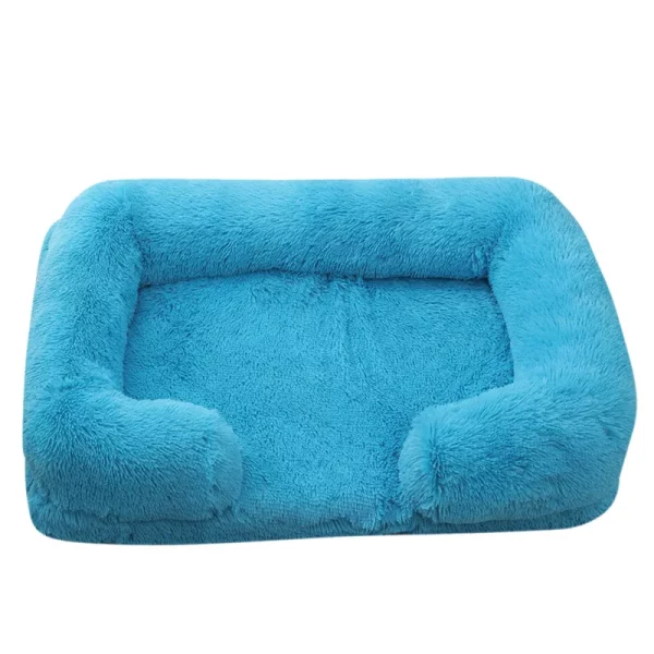 Dog bed plush sofa